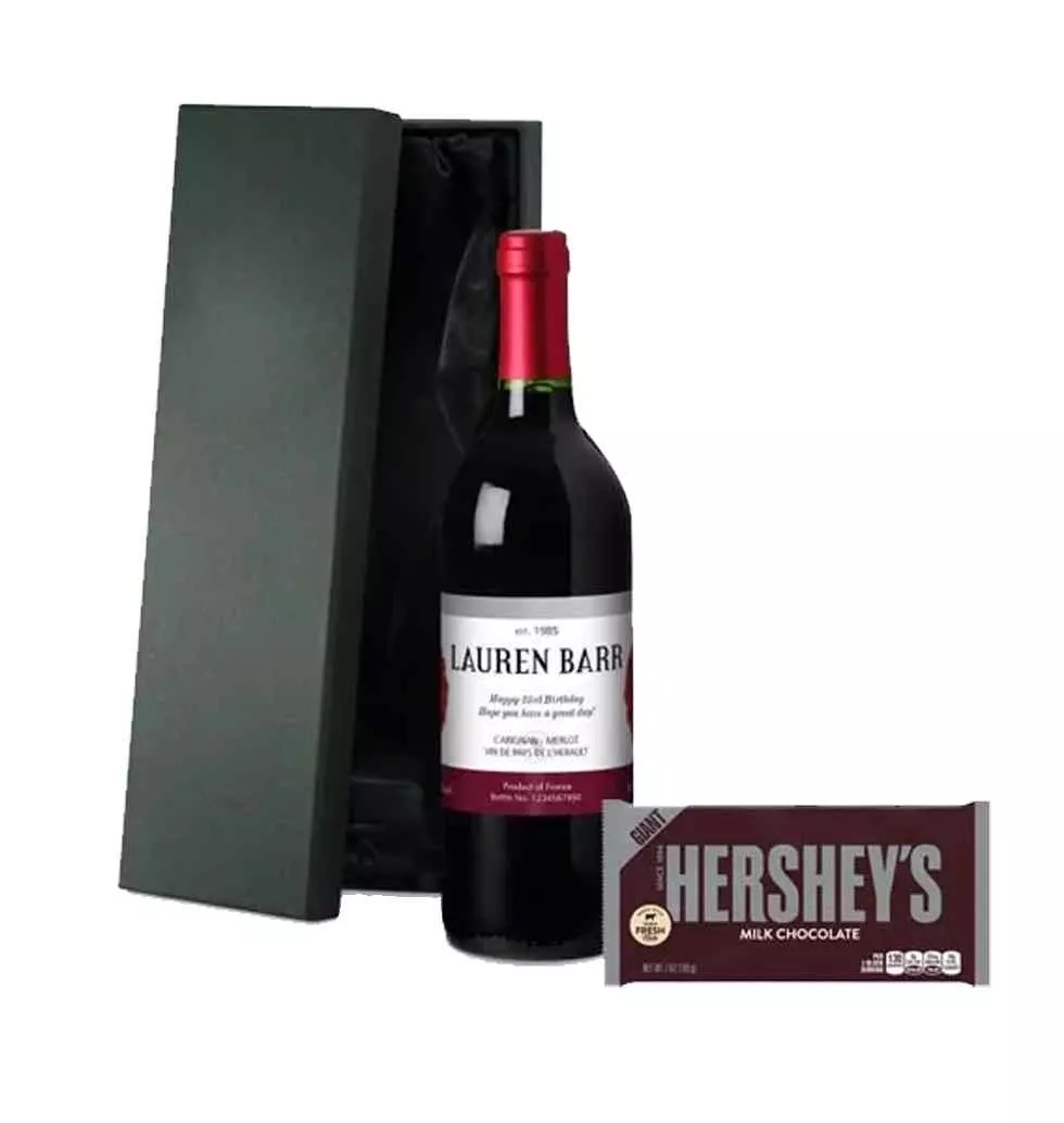 Enigmatic French Wine N Hershey s Chocolate Combo