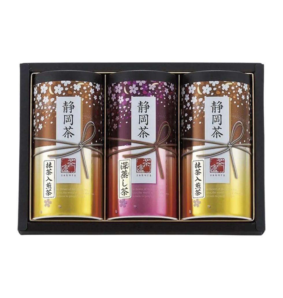 Shizuoka Sakura Tea Set – Gift of Serenity”