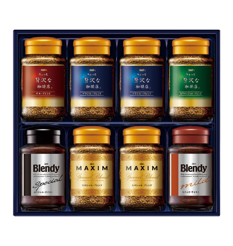 Blendy, Maxim & Luxury Coffee Assortment
