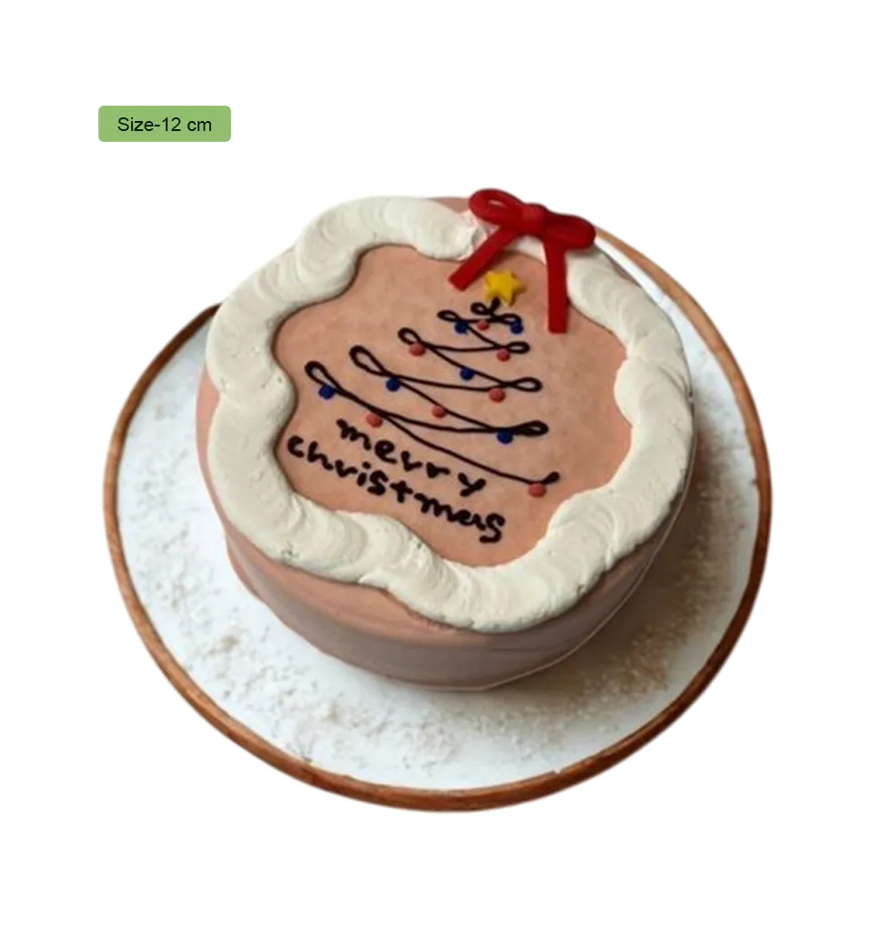 Adorable Christmas Cake to Share Love