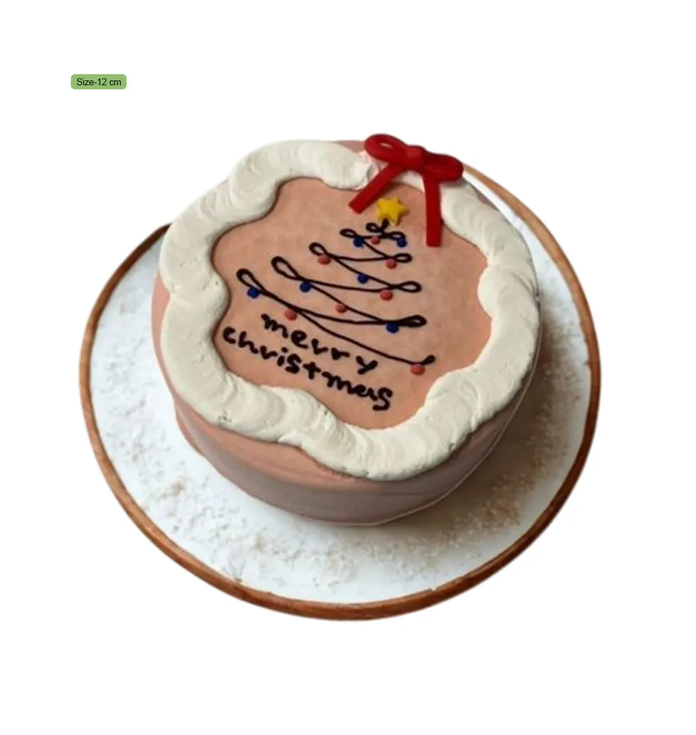 Adorable Christmas Cake to Share Love
