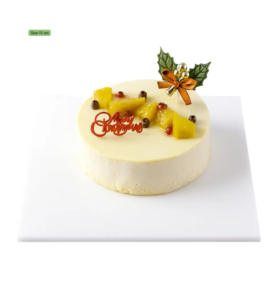 Gourmet Christmas Cheese Cake Indulgence